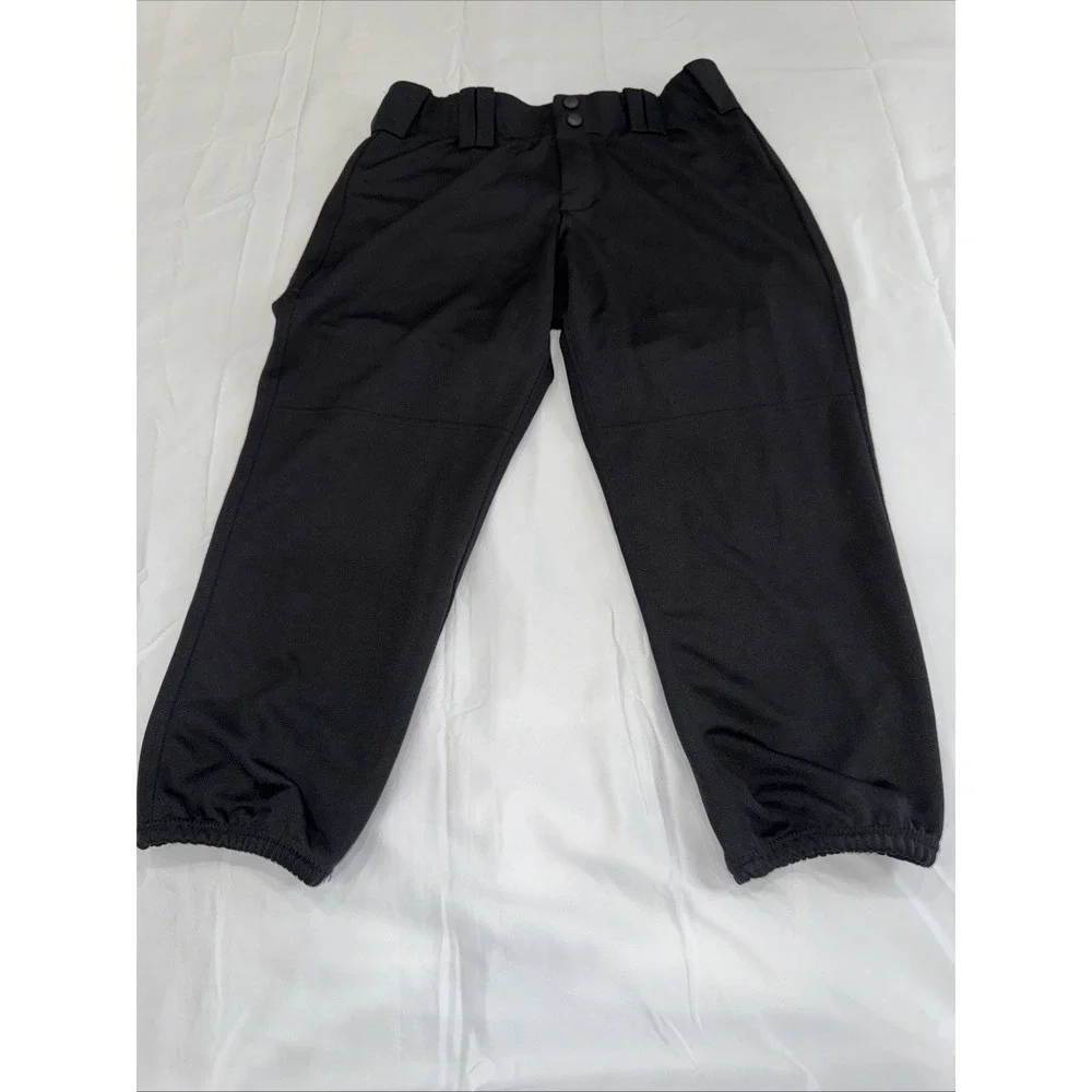 Intensity Double Knit‎ Softball Pants Black N5306W Girls - Youth Medium